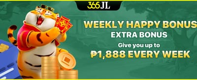 ph33 Weekly Happy Bonus promotional banner